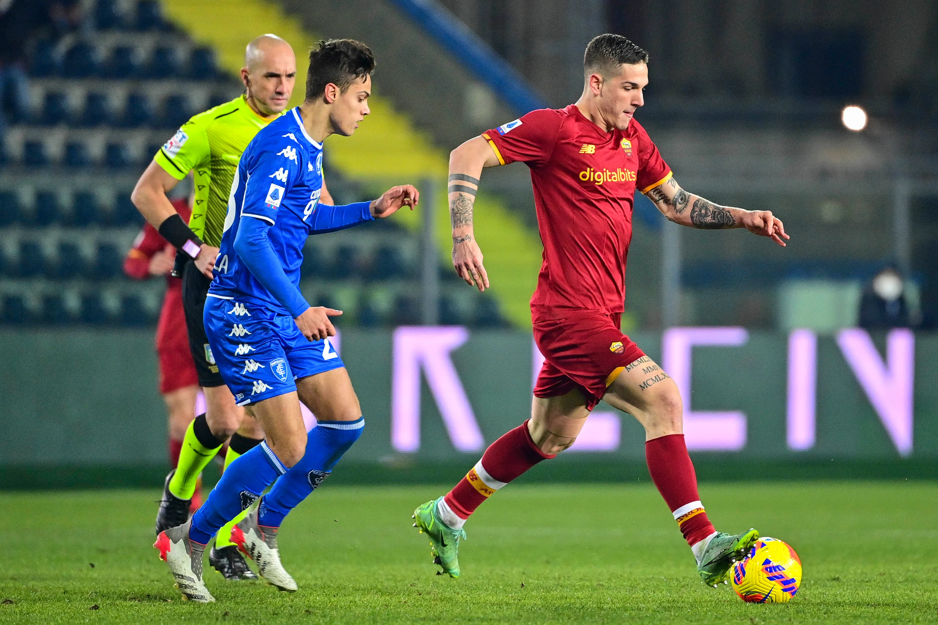 zaniolo empoli roma