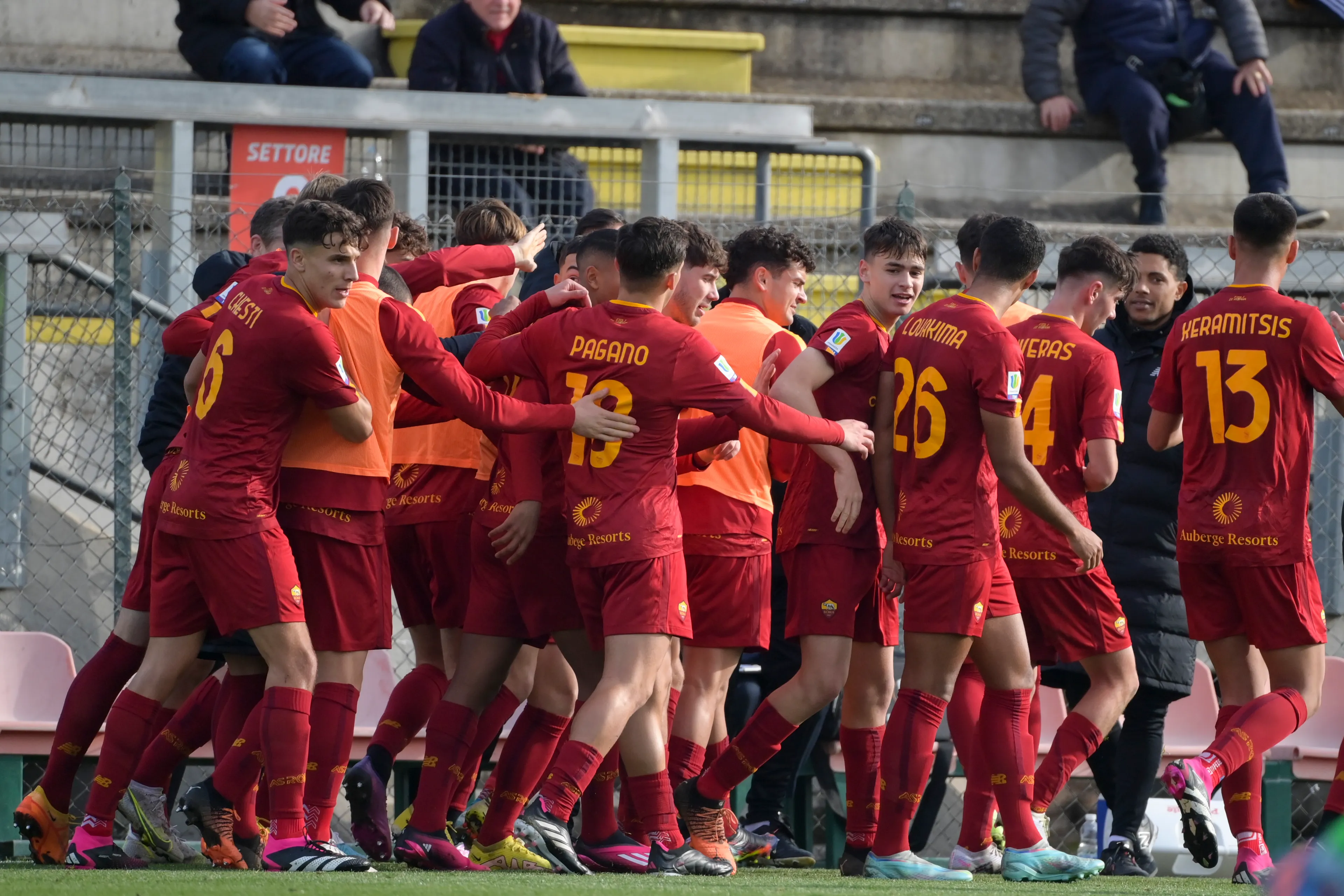 primavera roma napoli gol