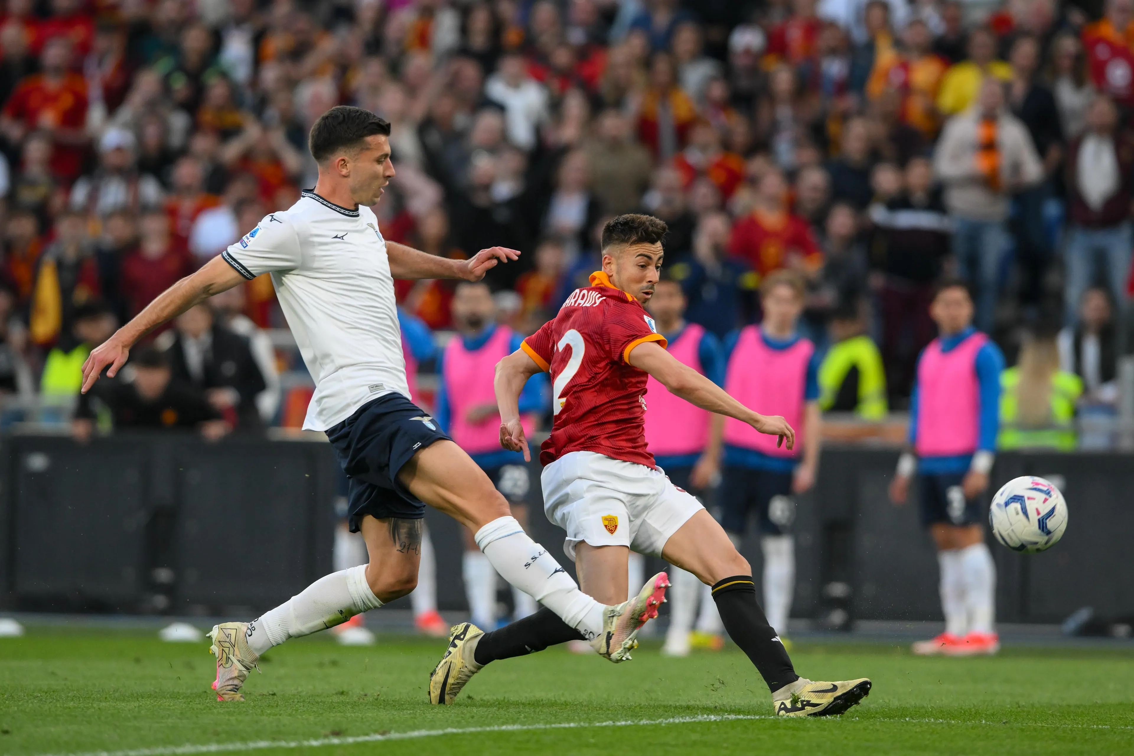el shaarawy e casale derby