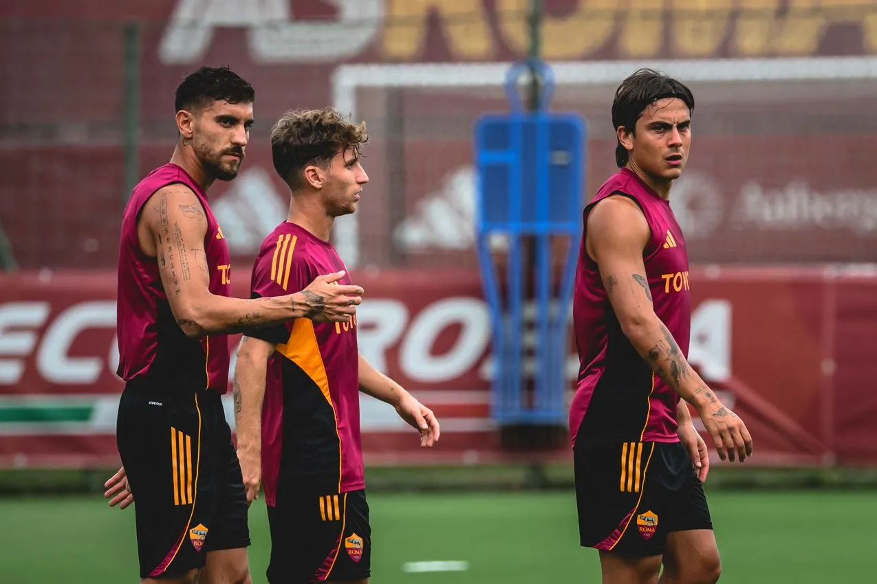 dybala pellegrini trigoria