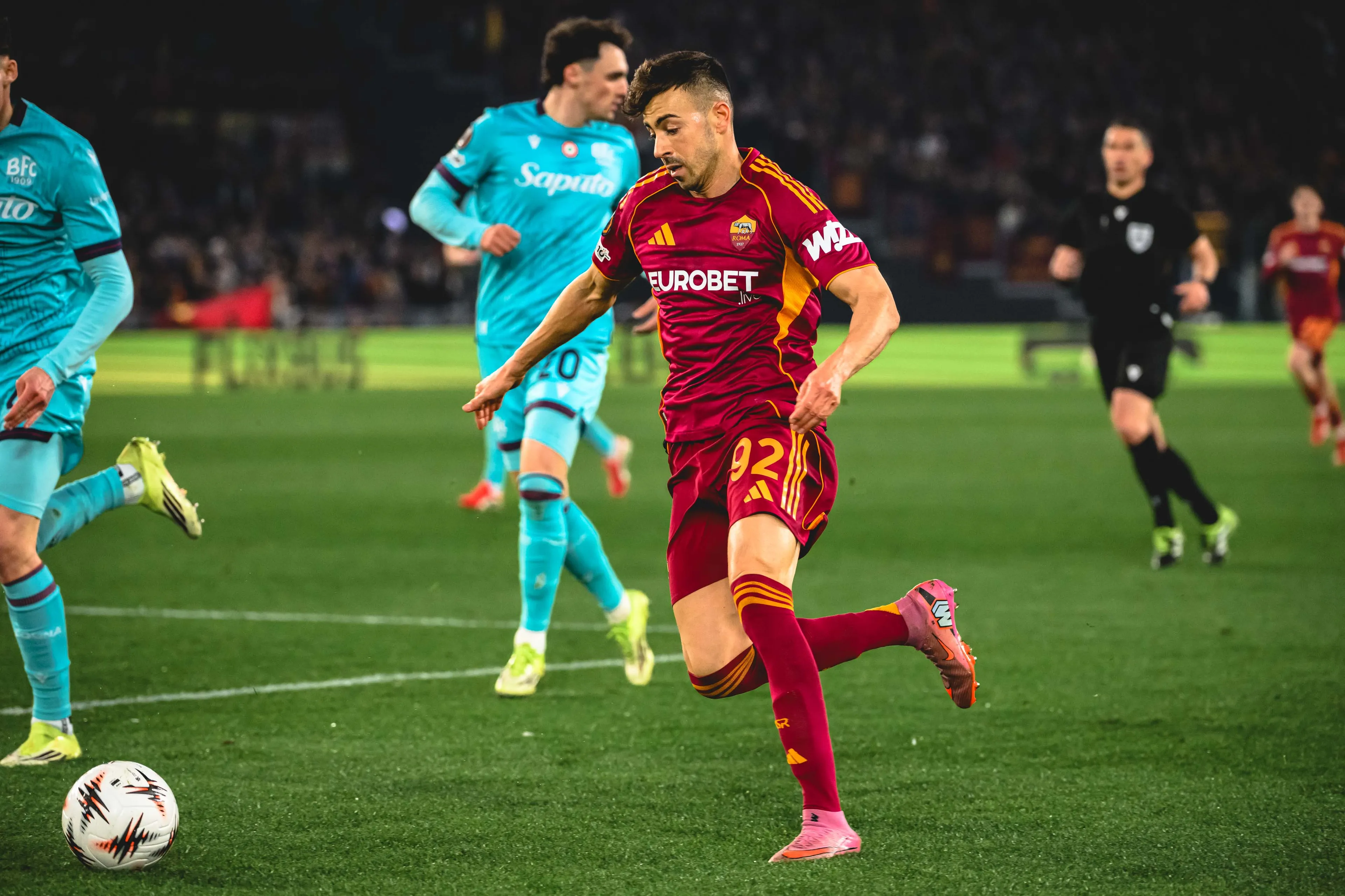 europa league roma bologna el shaarawy 1