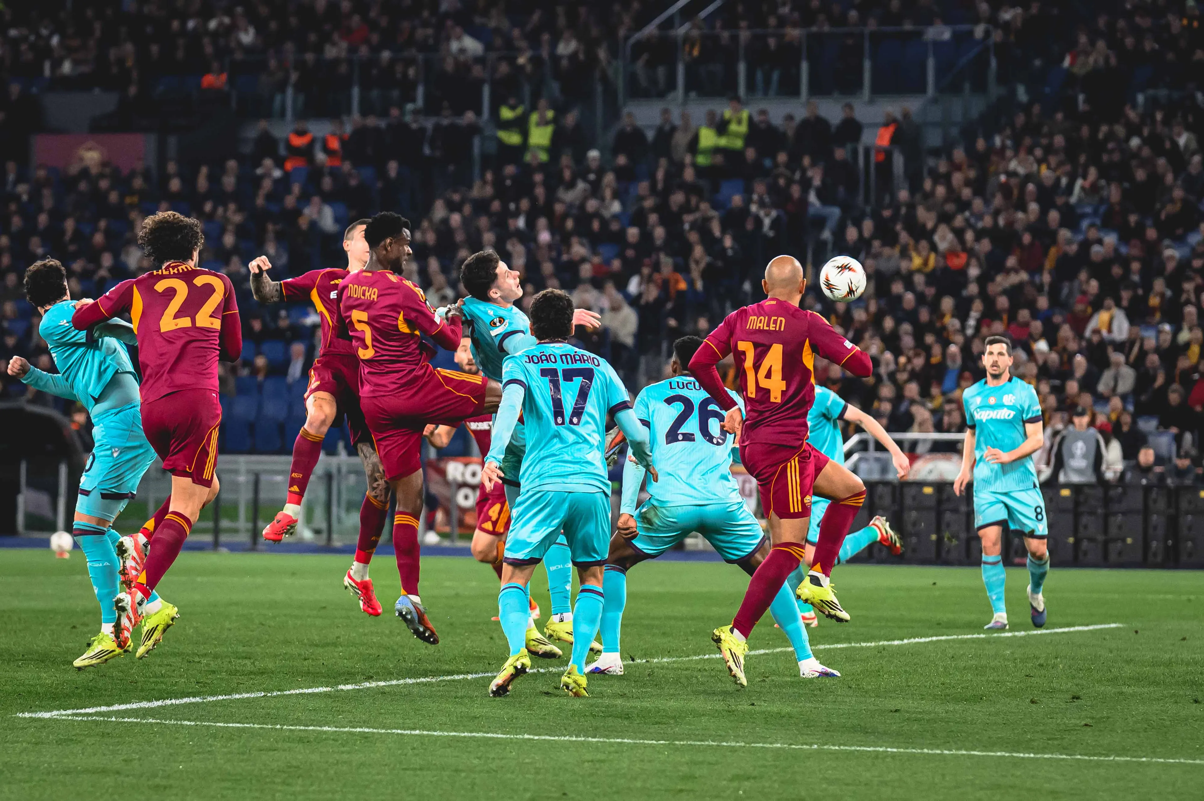 europa league roma bologna ndicka
