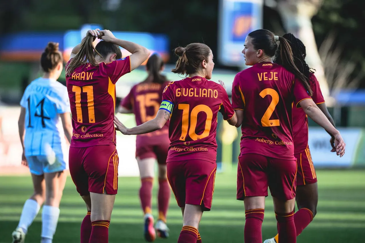 serie a femminile roma como haavi giugliano veje
