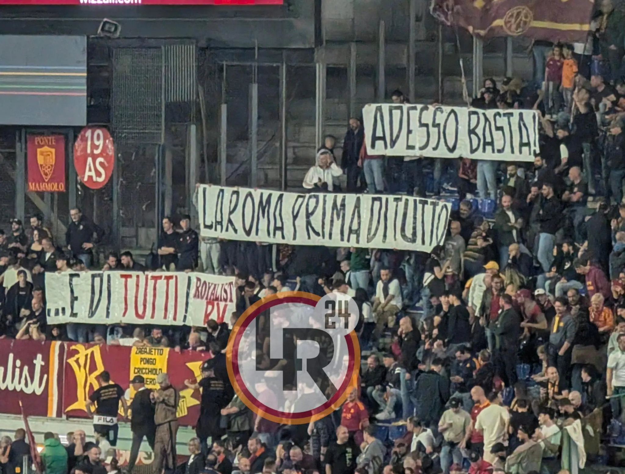 striscione curva sud 2