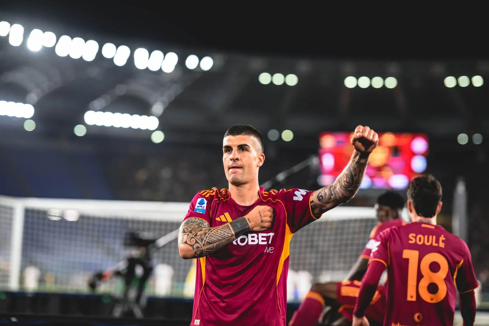gianluca mancini roma fiorentina