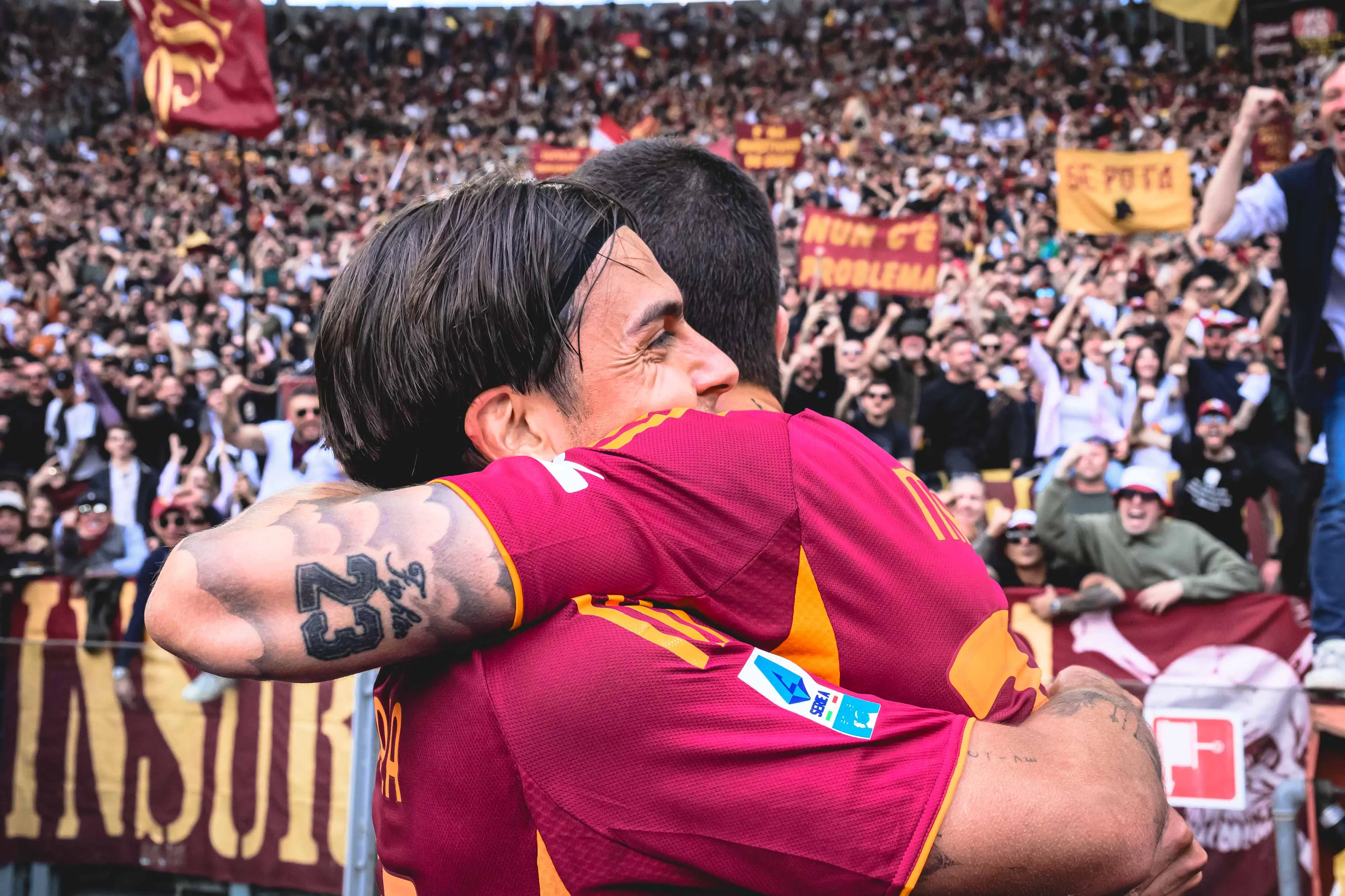 roma lazio dybala mancini