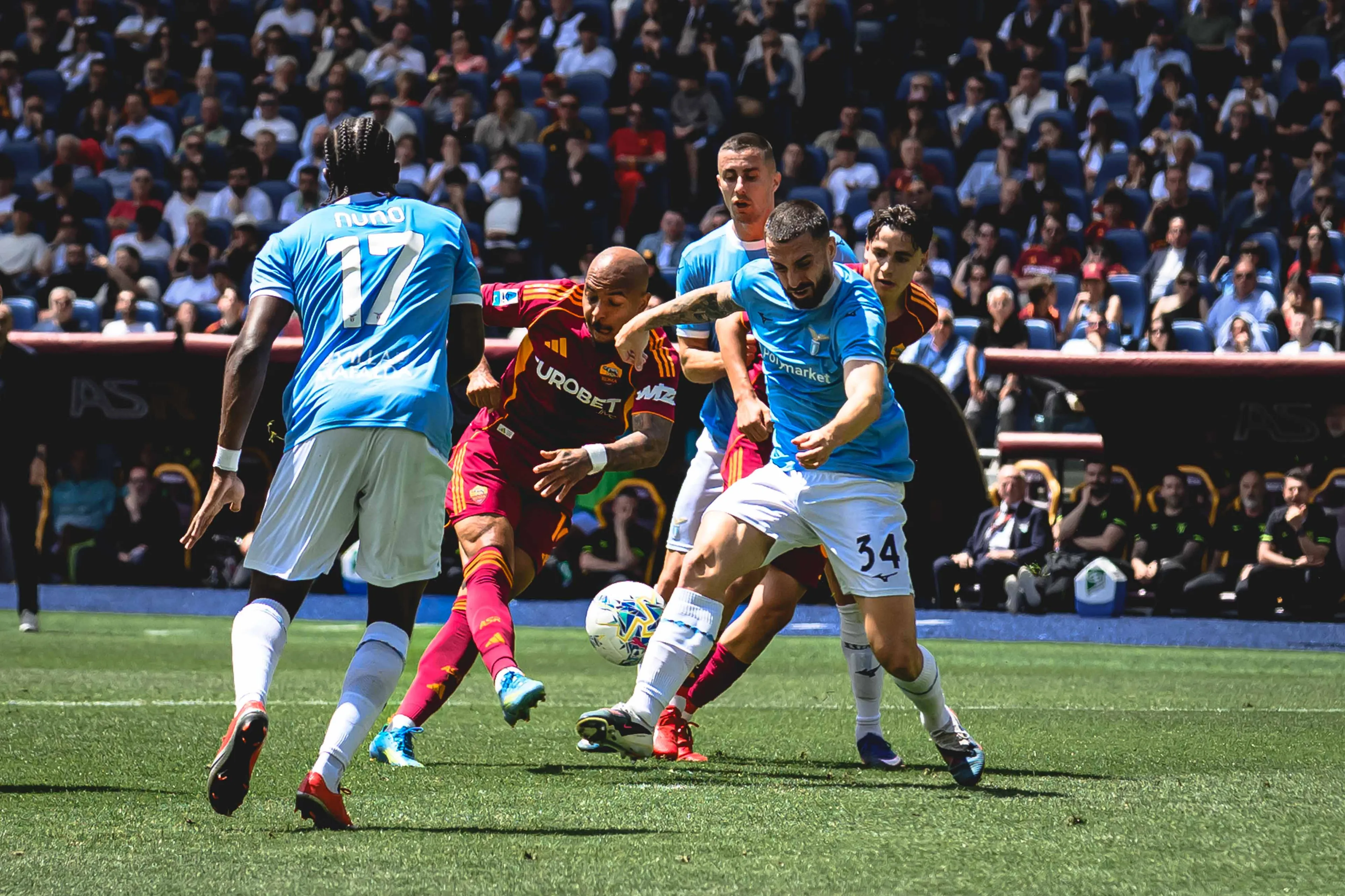 roma lazio malen gila