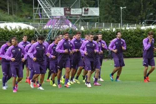 allenamento fiorentina 2014