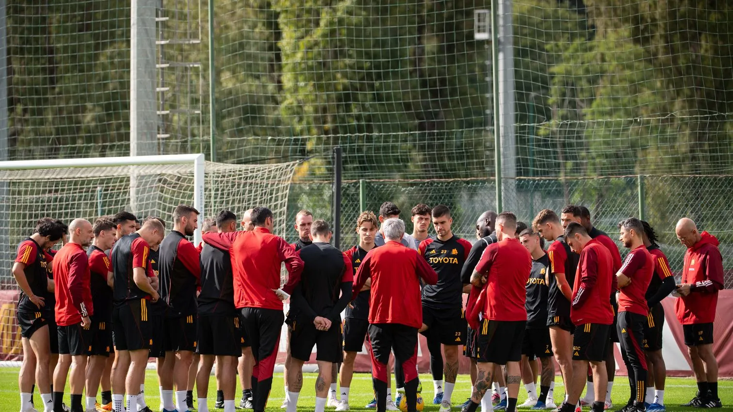 allenamento roma