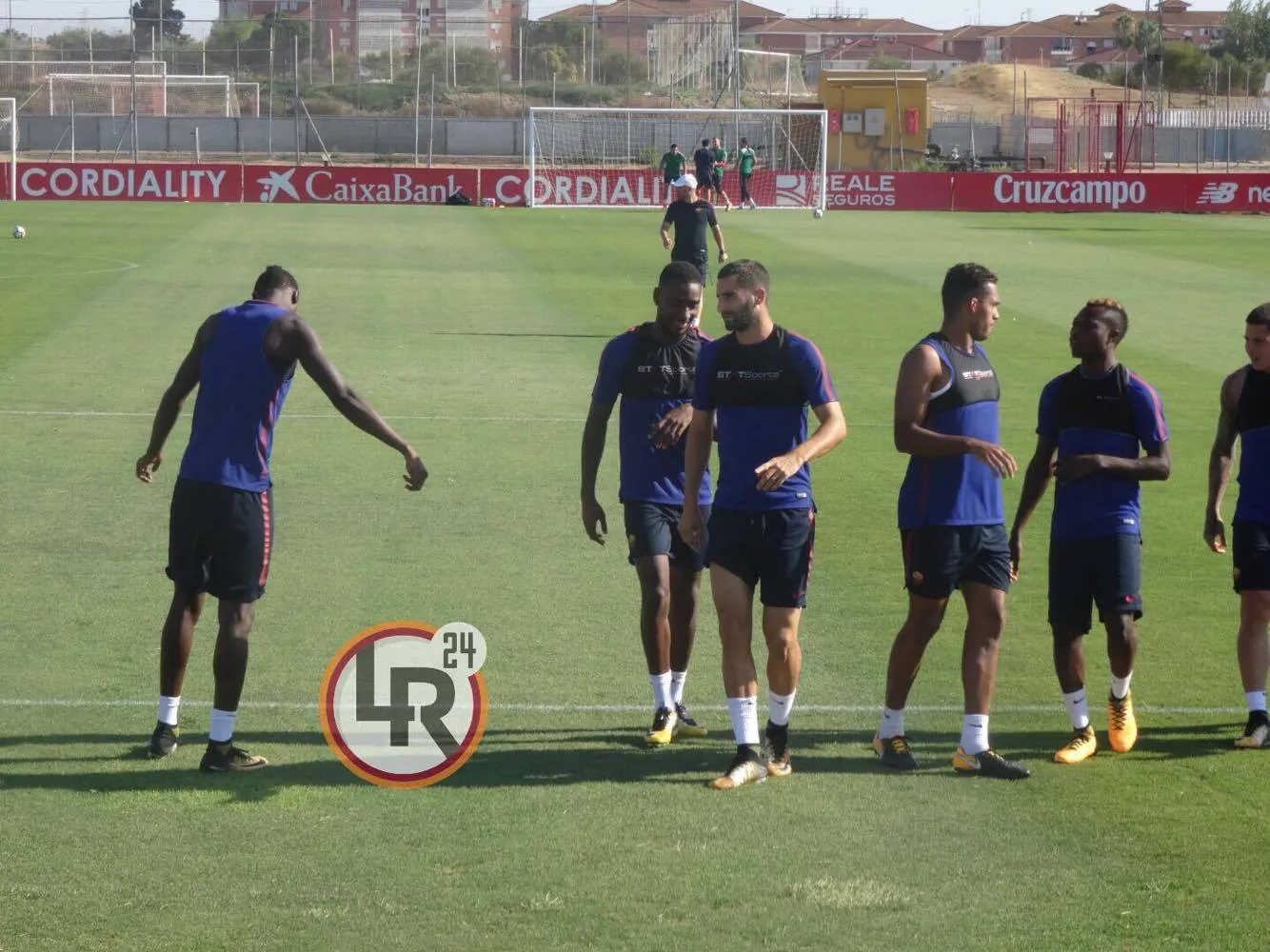 allenamento squadra centro sportivo siviglia
