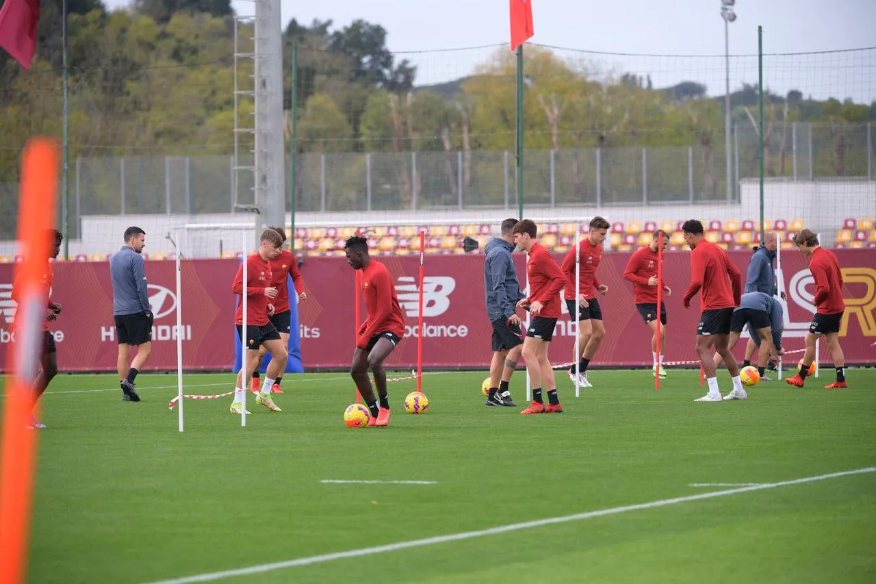 allenamento trigoria 5 11