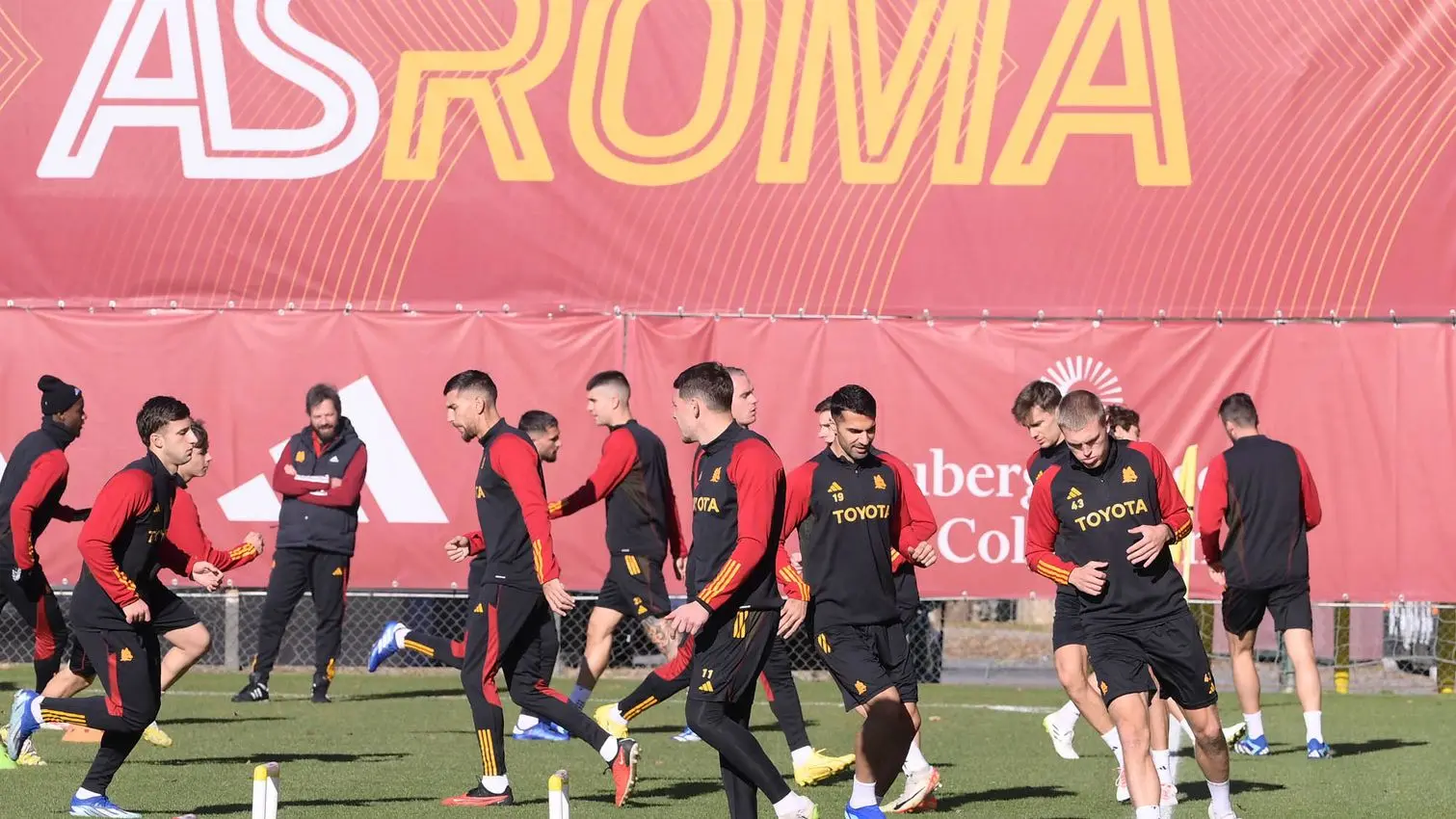 allenamento trigoria