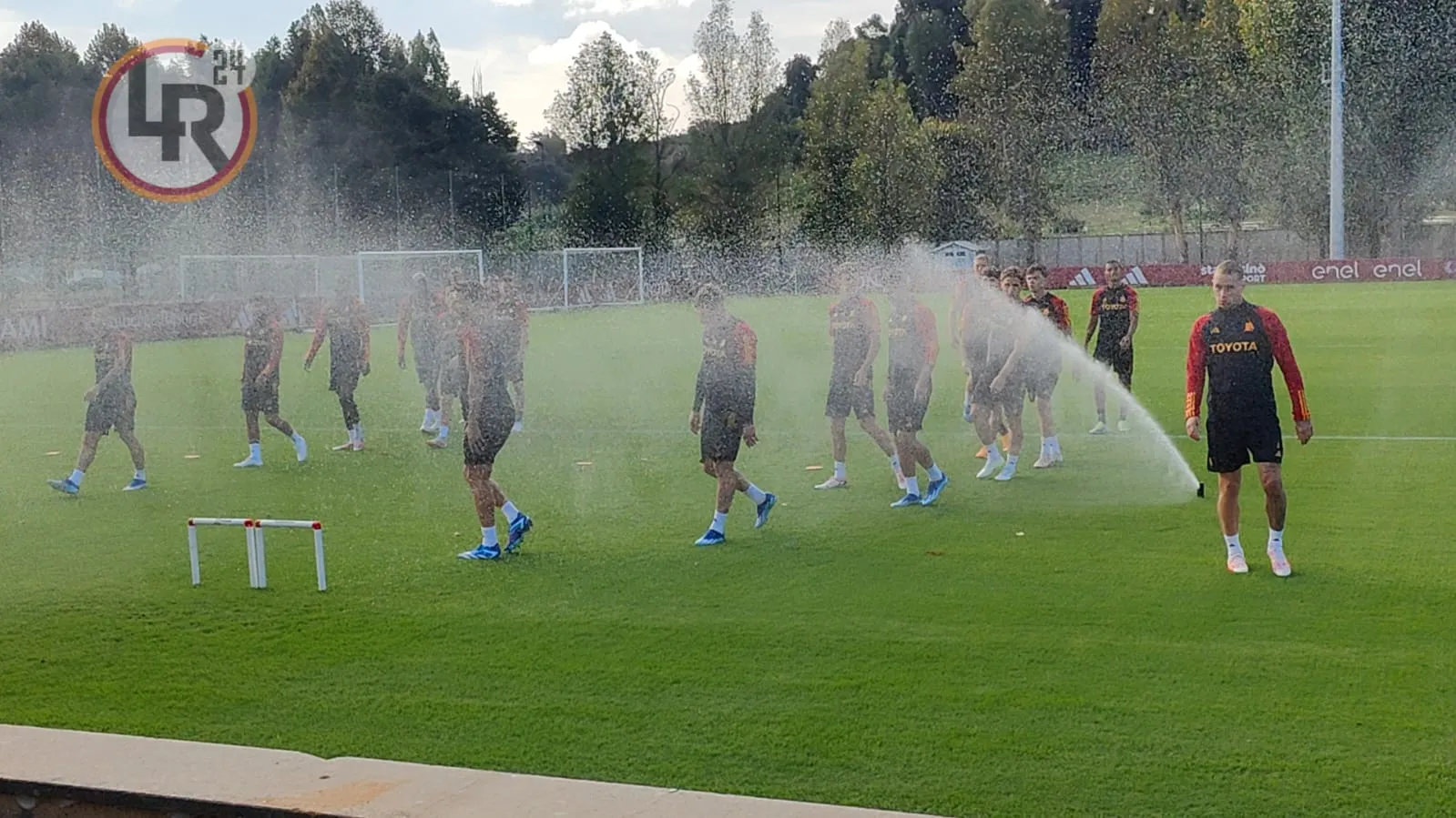 allenamento trigoria rifinitura