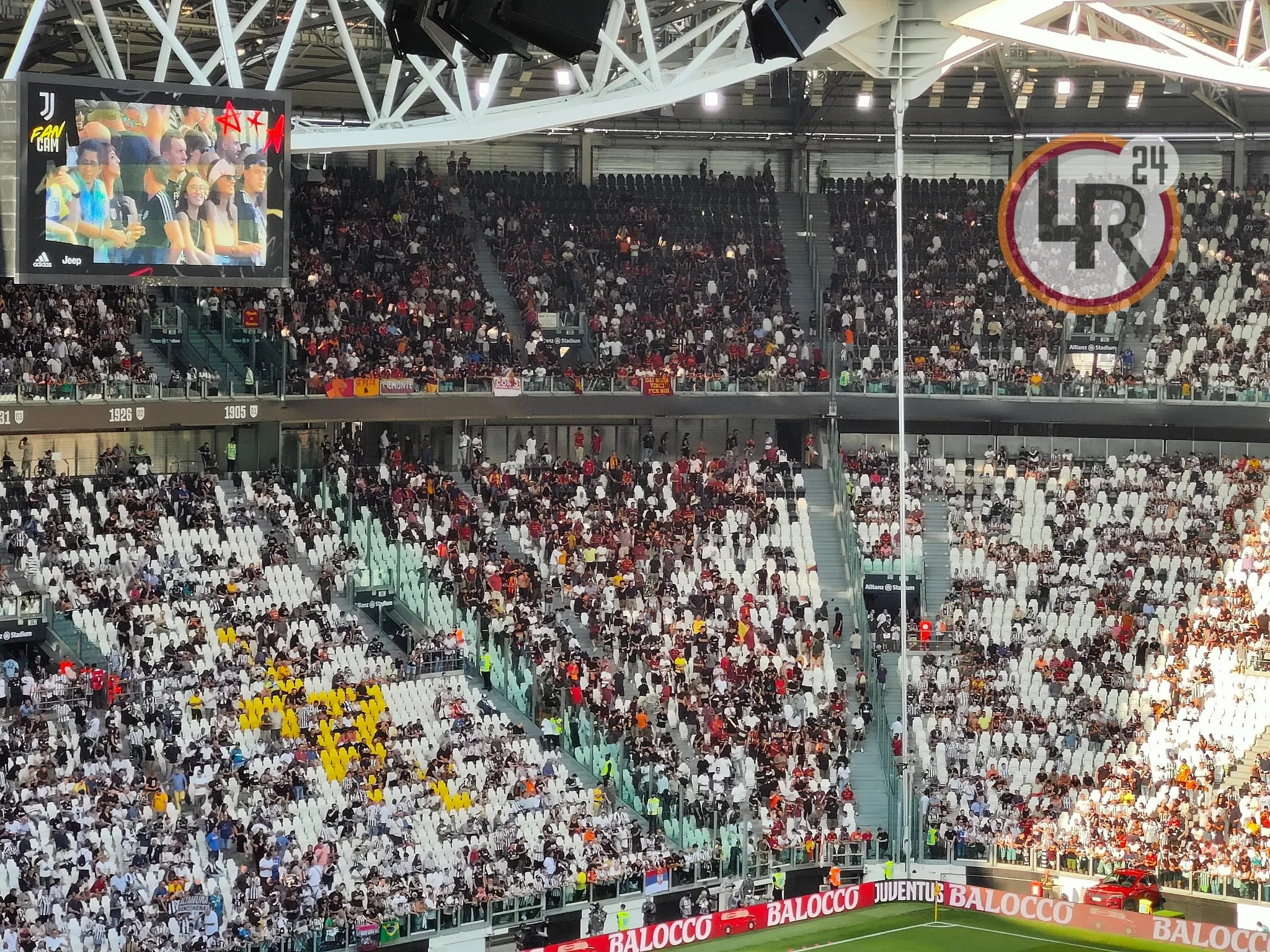 allianz stadium settore ospiti