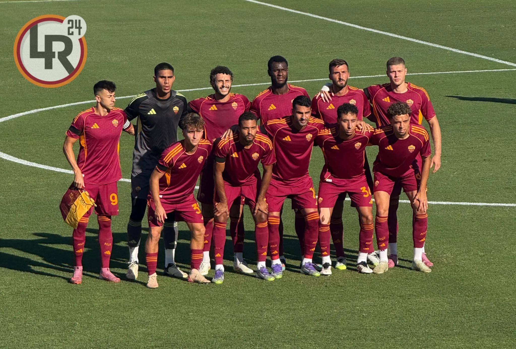 amichevole roma cannes squadra