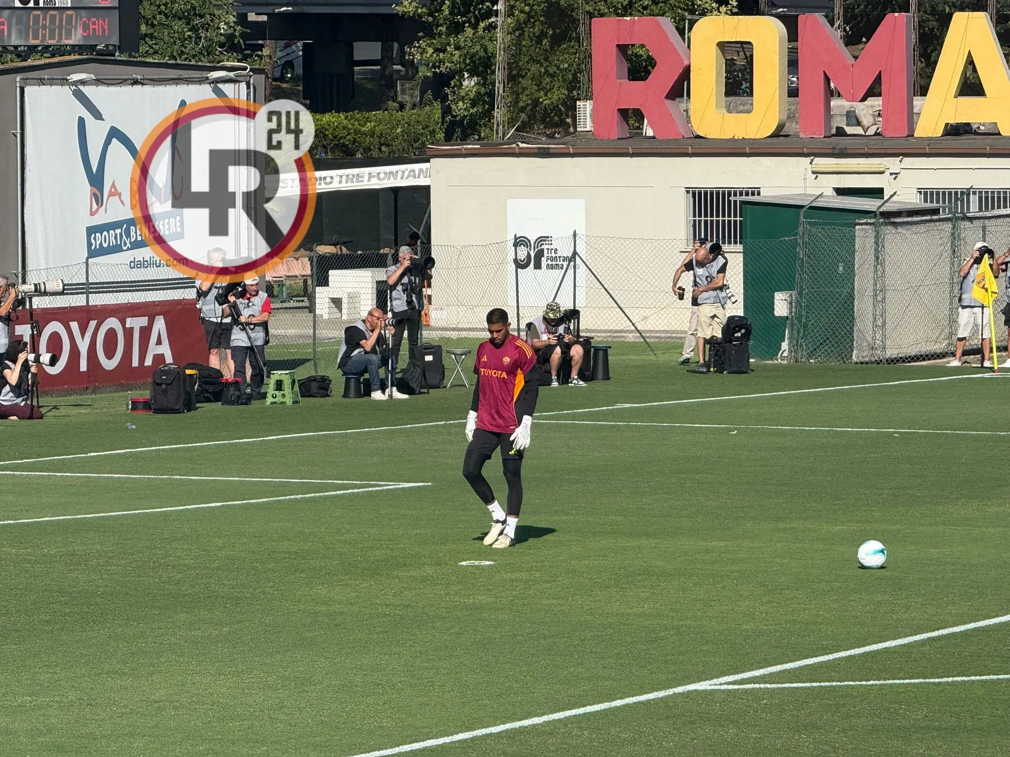 amichevole roma cannes vasquez
