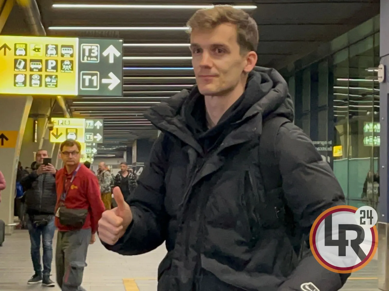 arrivo llorente fiumicino