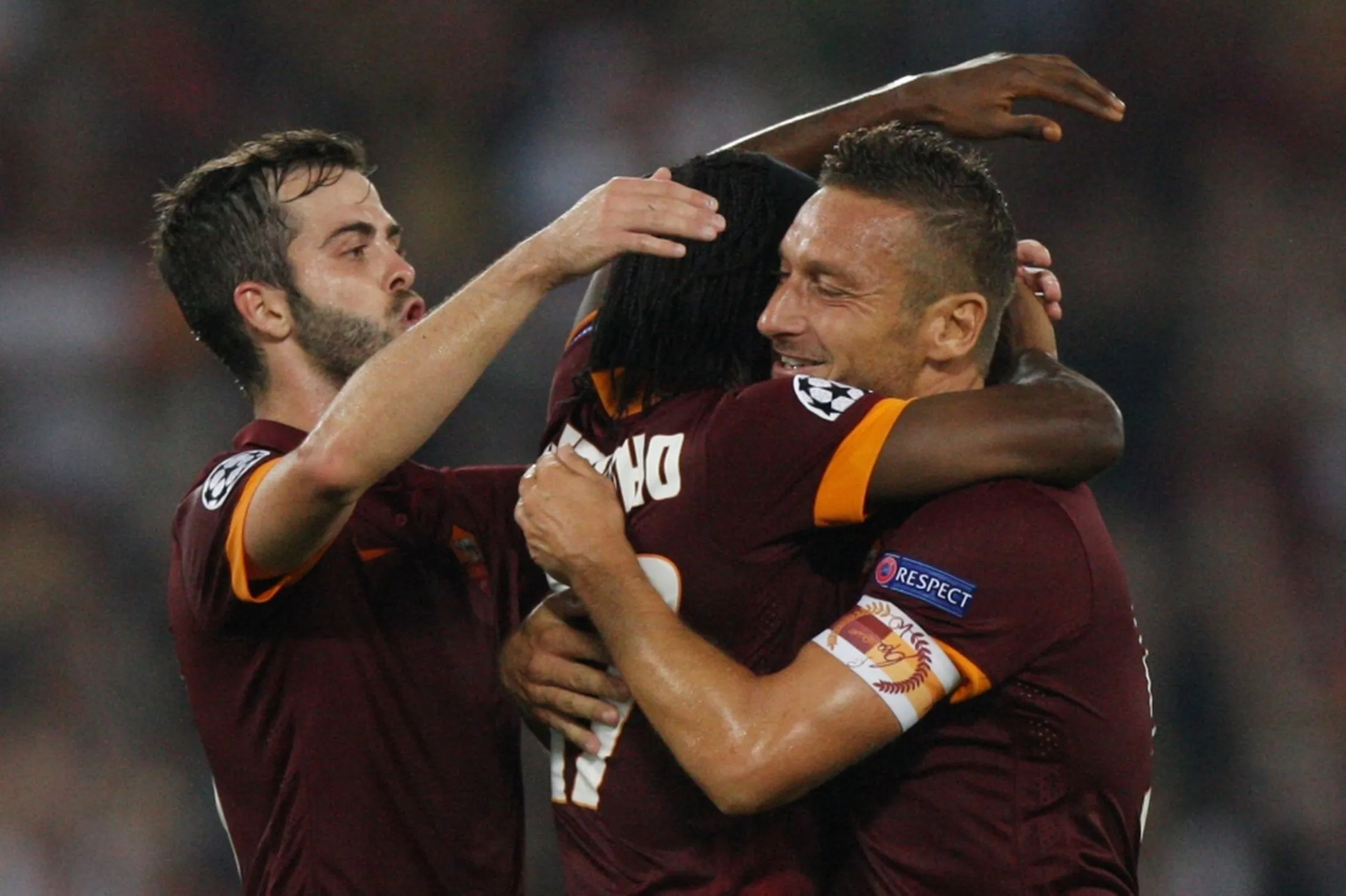 as roma v pfc cska moskva uefa champions league