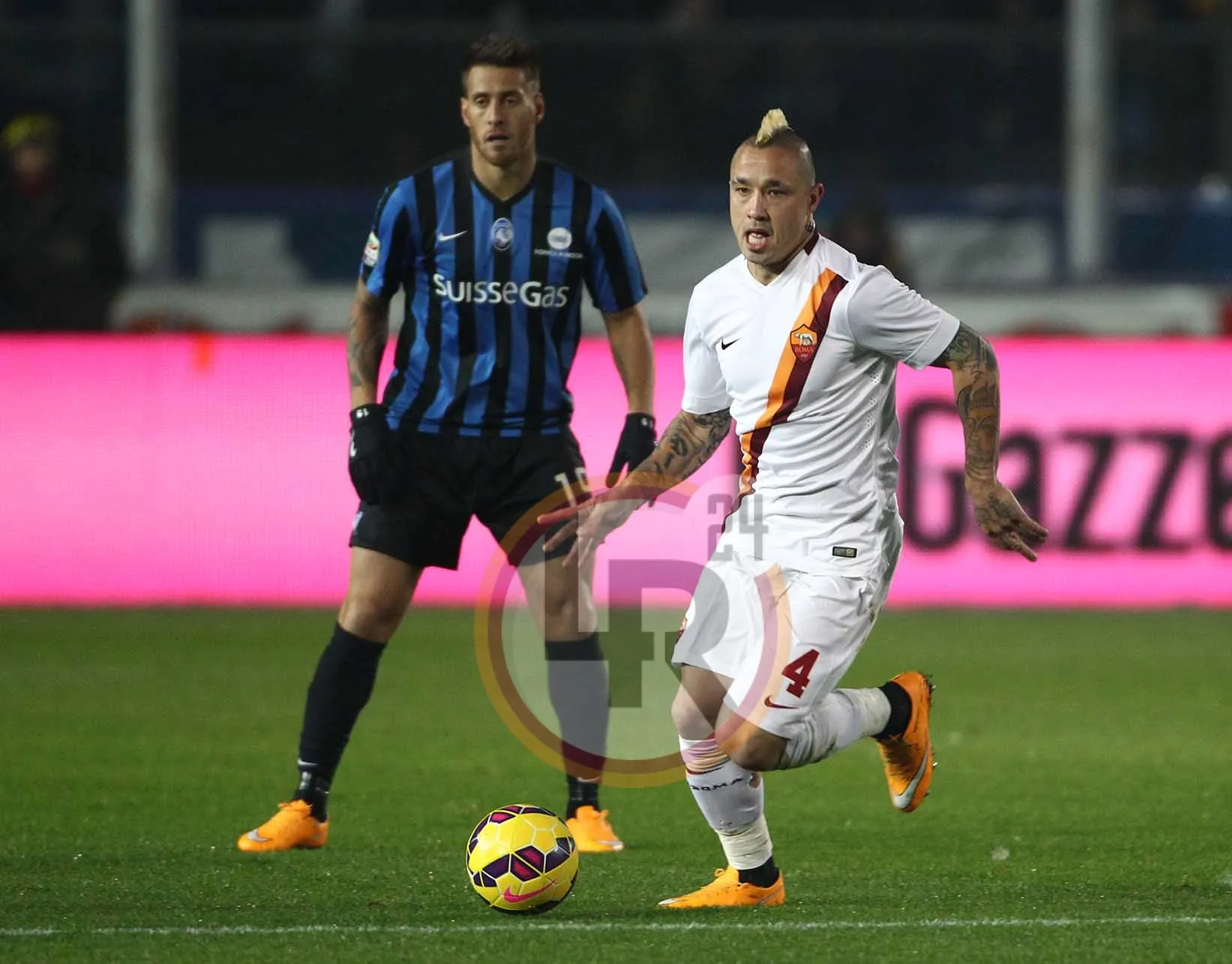 atalanta roma nainggolan 221114 mancini