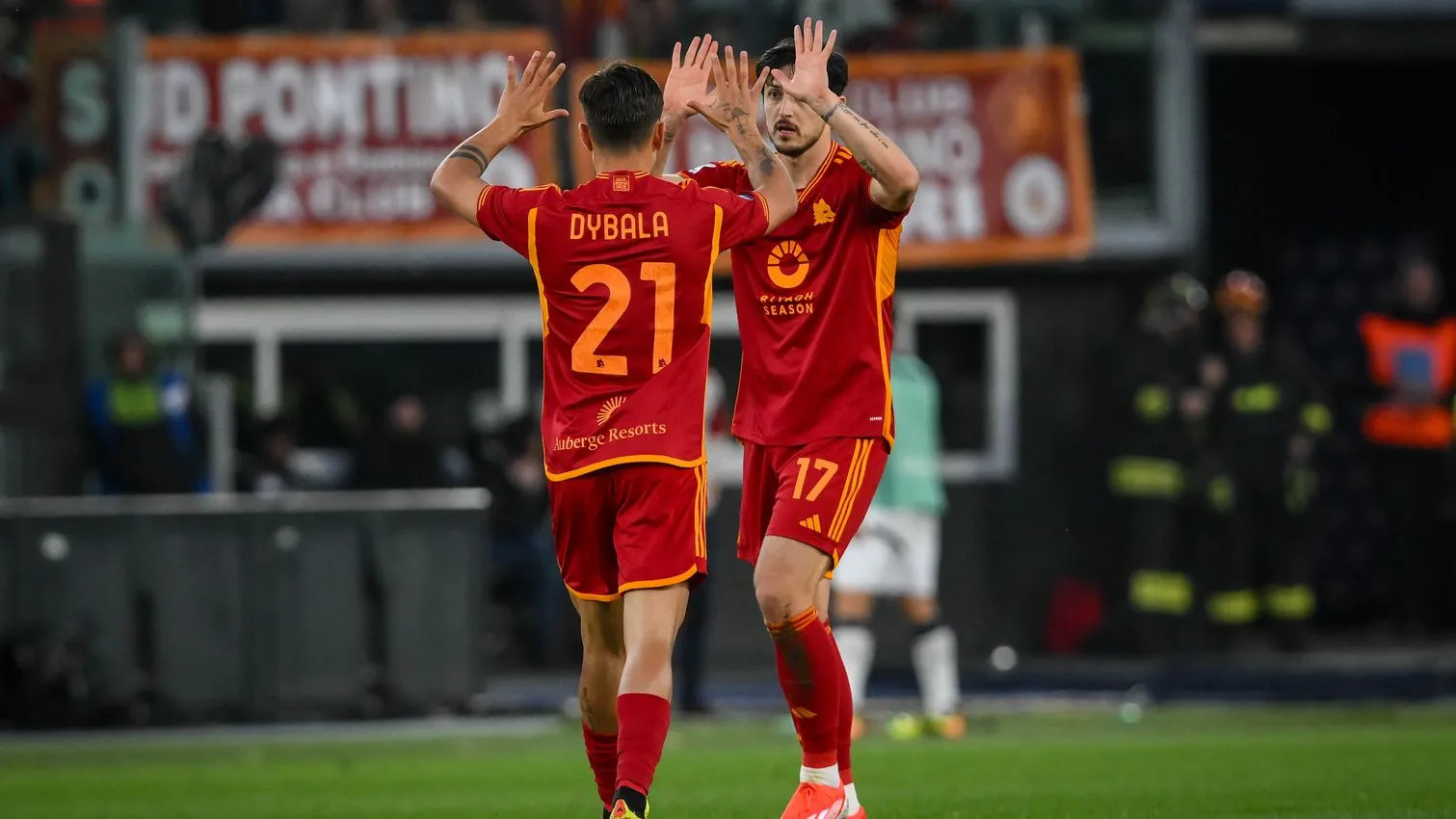azmoun e dybala roma bologna