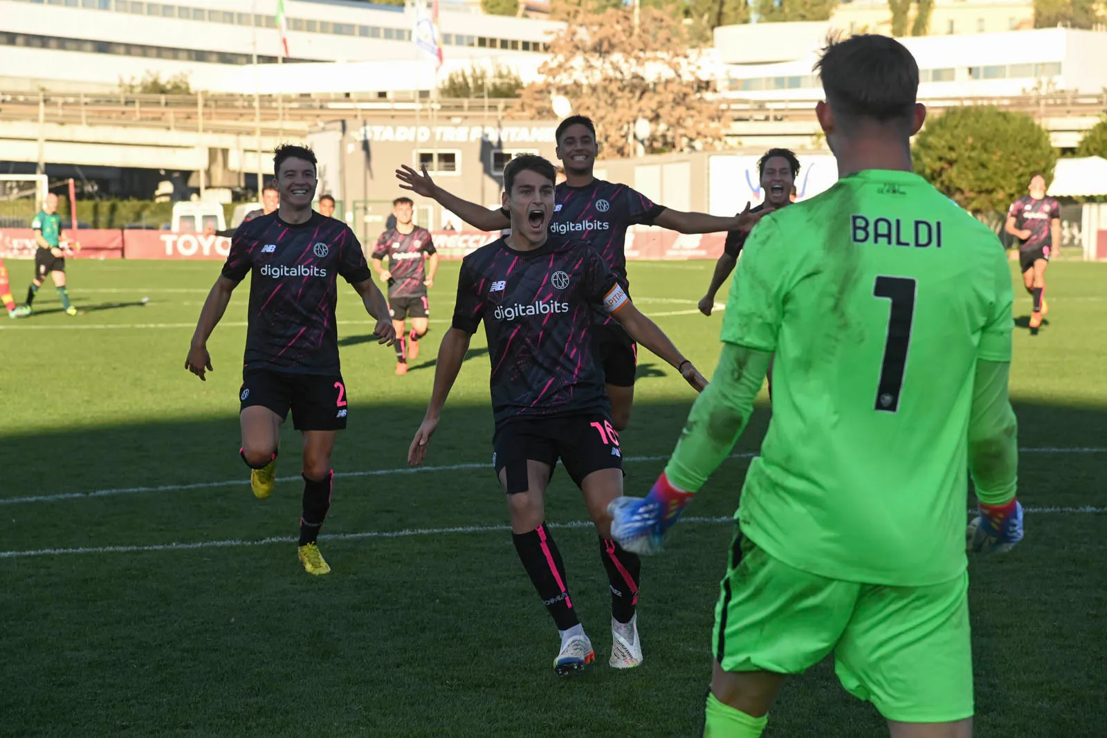 baldi faticanti roma lecce primavera coppa italia