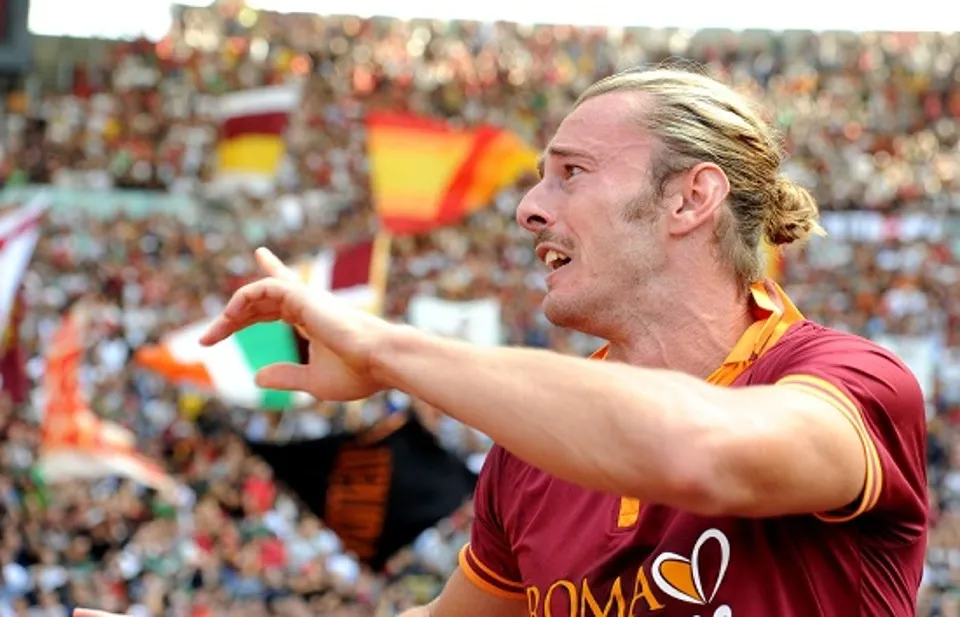 balzaretti lacrime derby roma lazio