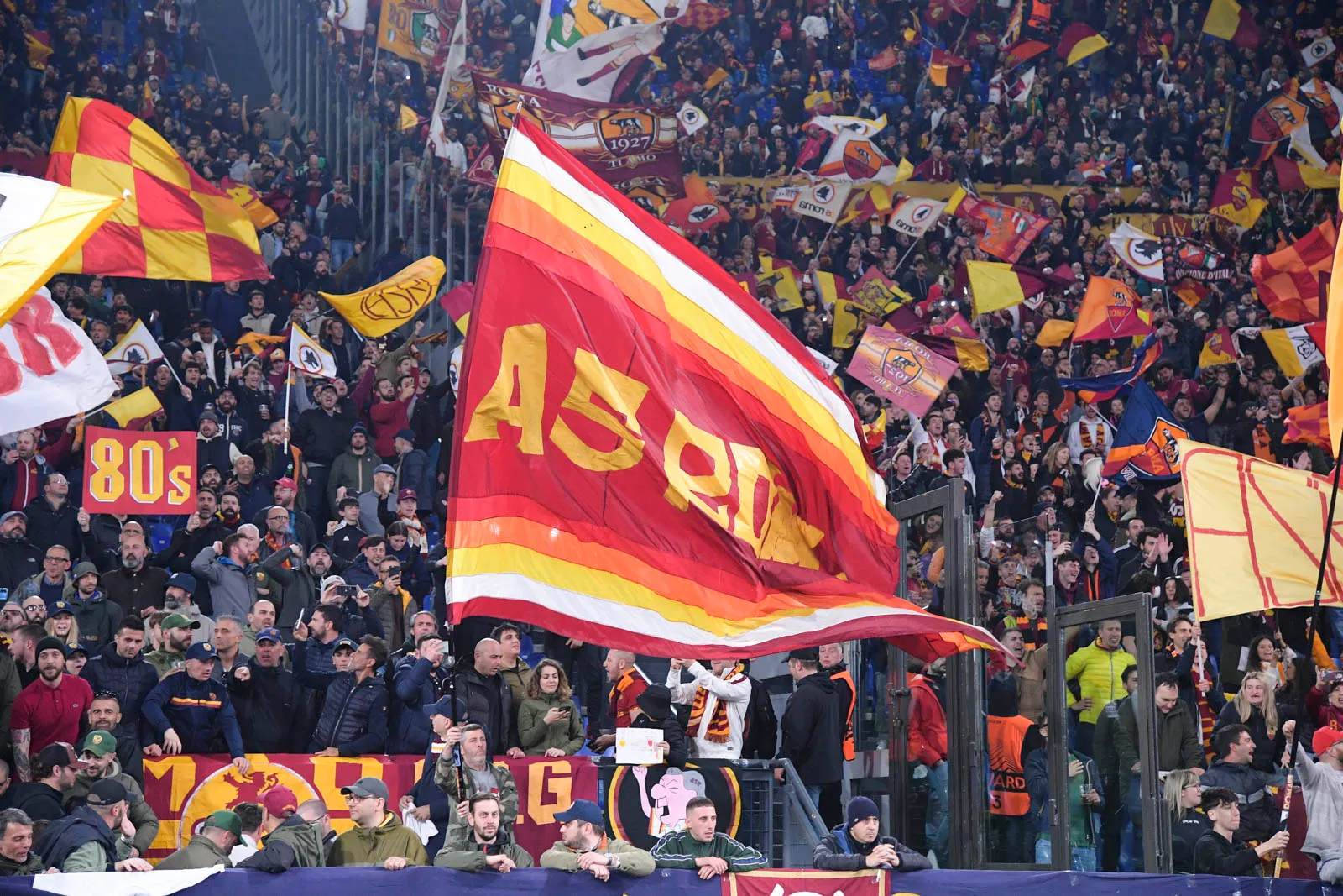 bandiera roma feyenoord
