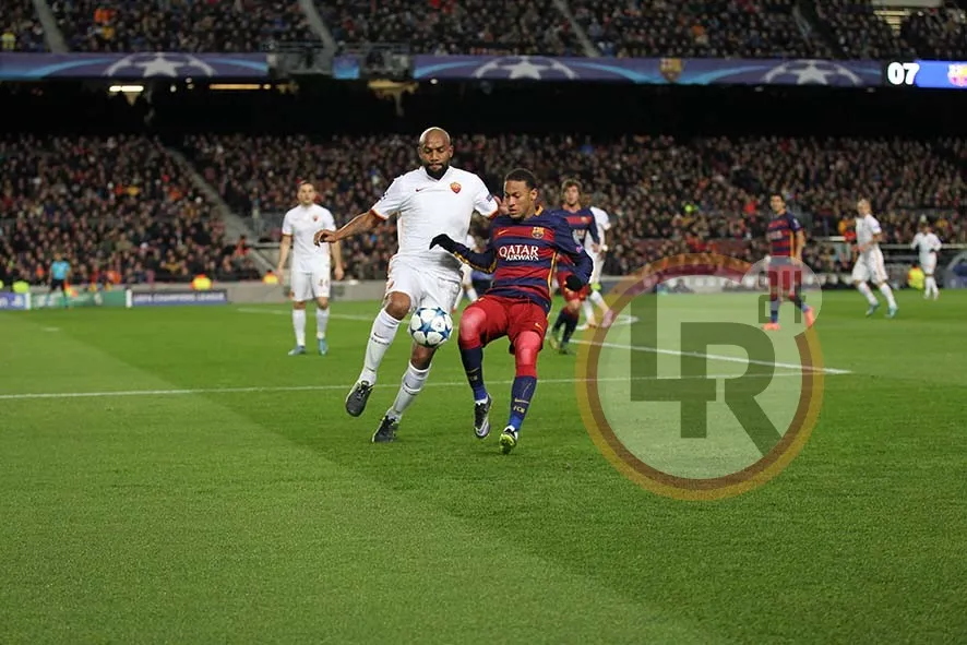 barcellona roma maicon neymar2