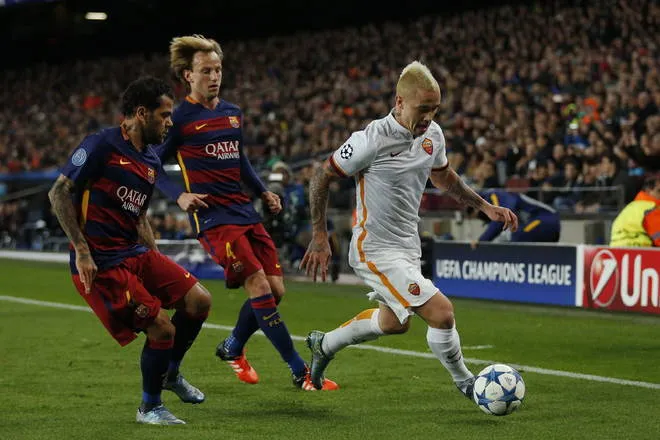 barcellona roma nainggolan