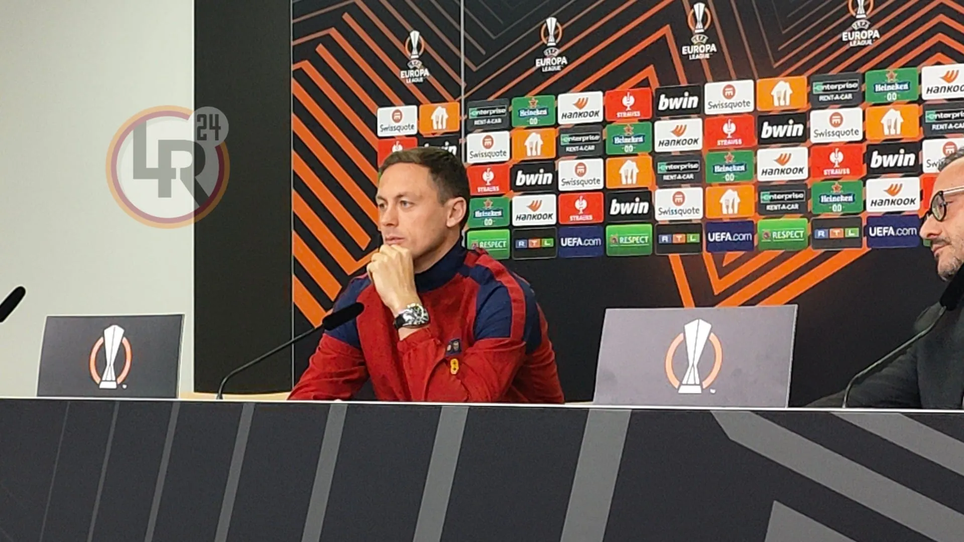bayer leverkusen roma matic conferenza stampa