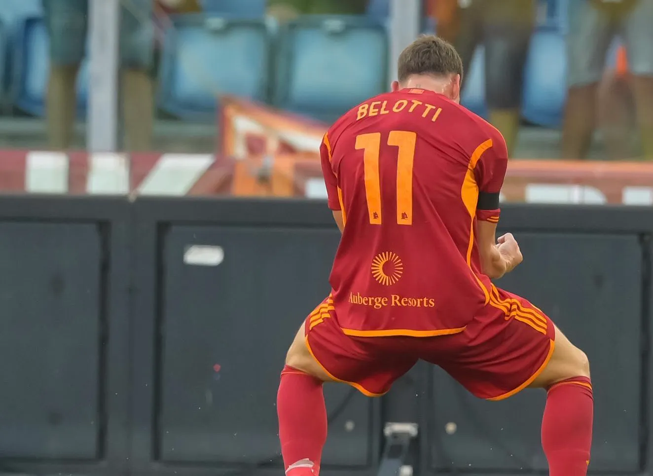 belotti esultanza gol roma salernitana