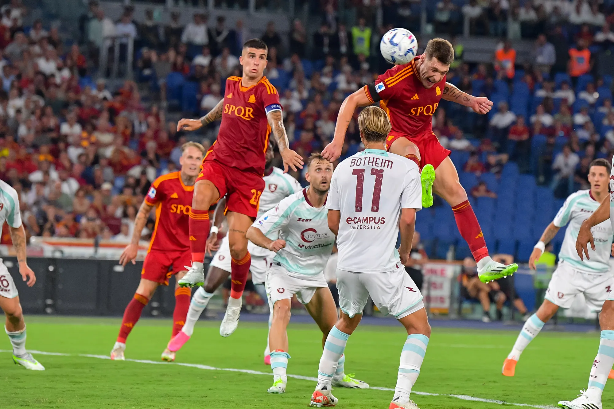 belotti gol roma salernitana