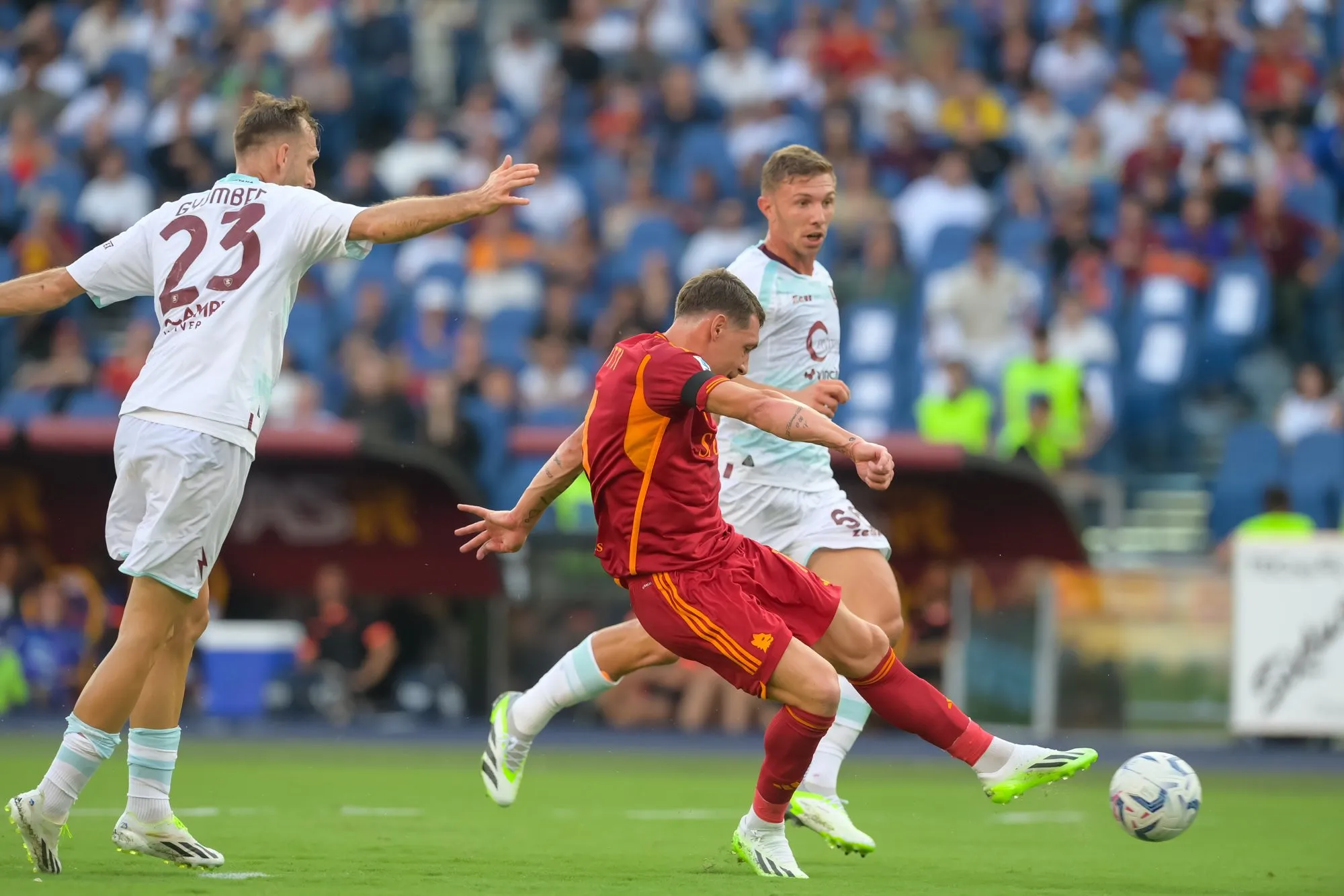 belotti gol roma salernitana