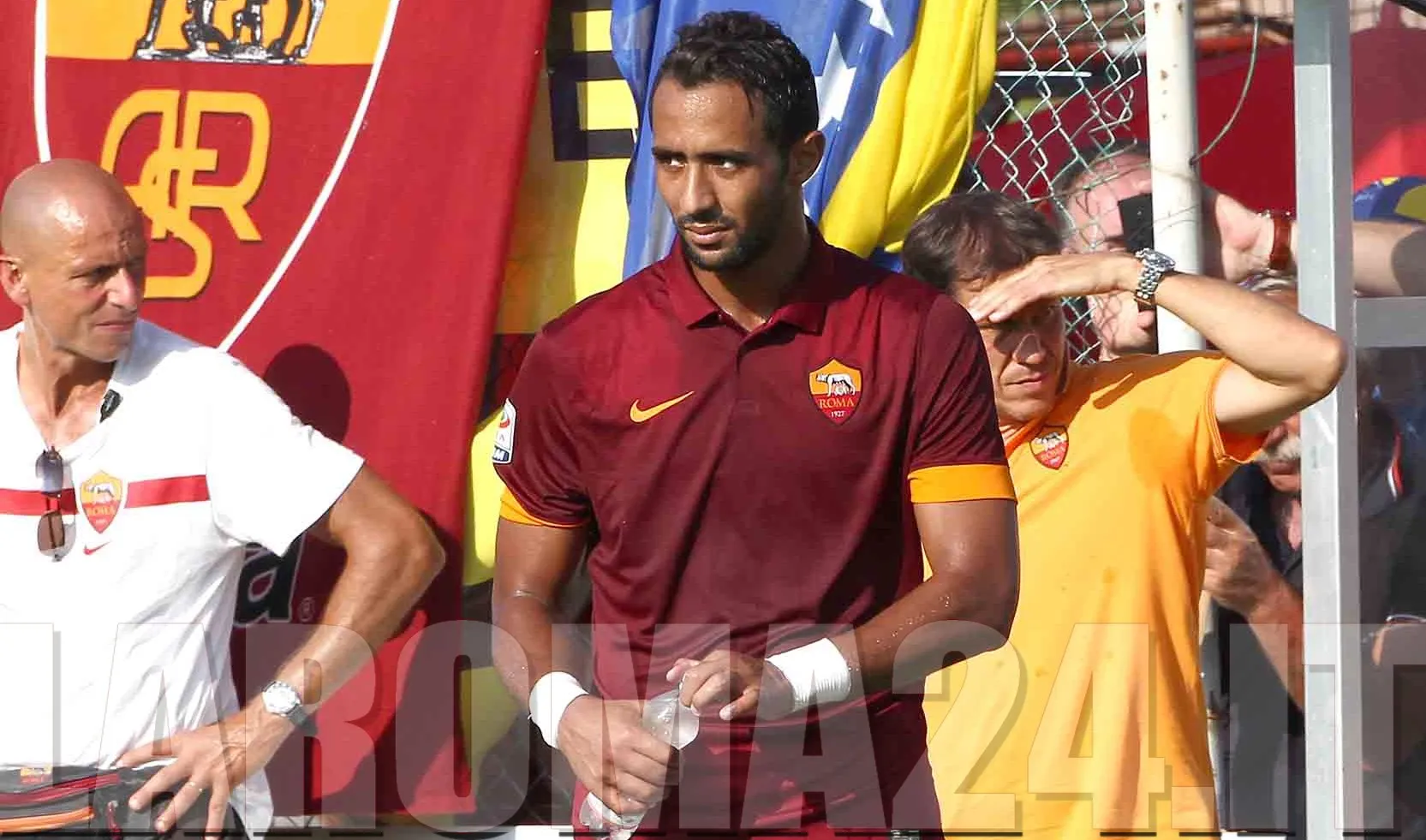 benatia bottiglia ritiro 2014