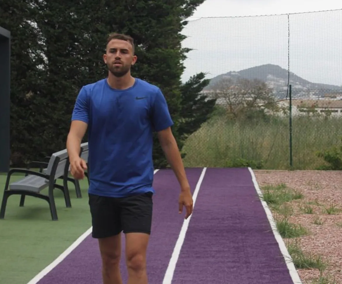 borja mayoral ig allenamento