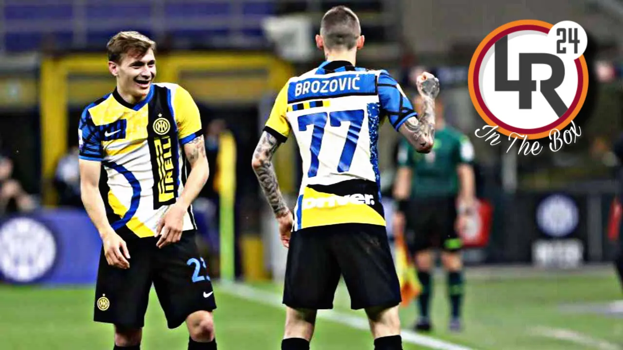 brozovic e barella in the box