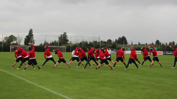 cagliari allenamento
