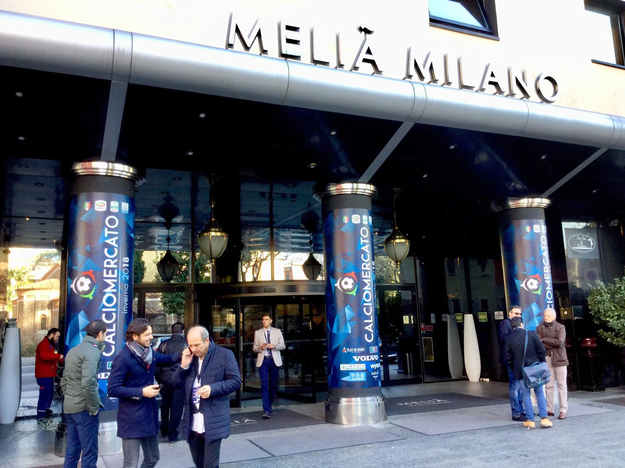 calciomercato hotel melia