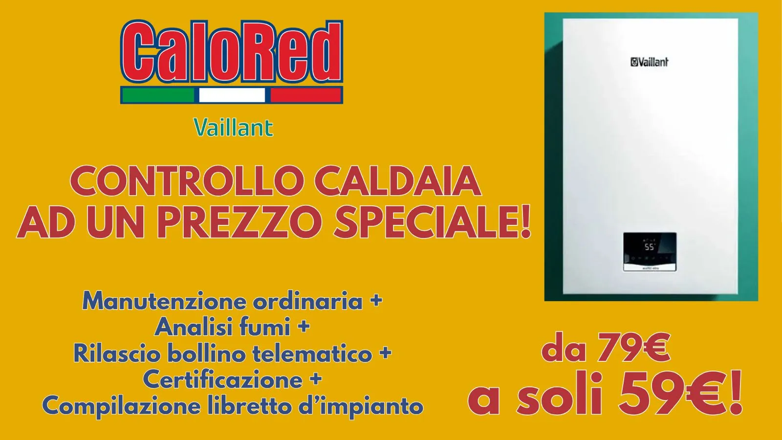 calored pubblicita caldaia