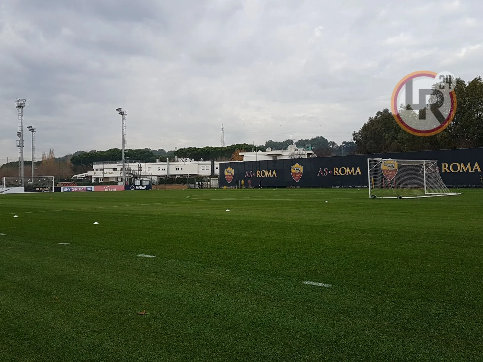 campo allenamento trigoria prima seduta