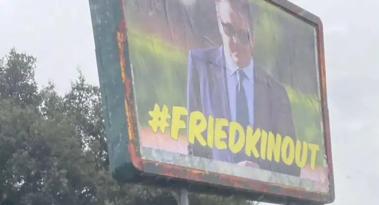 cartellone dan friedkin