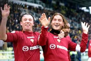 cassano totti esultano