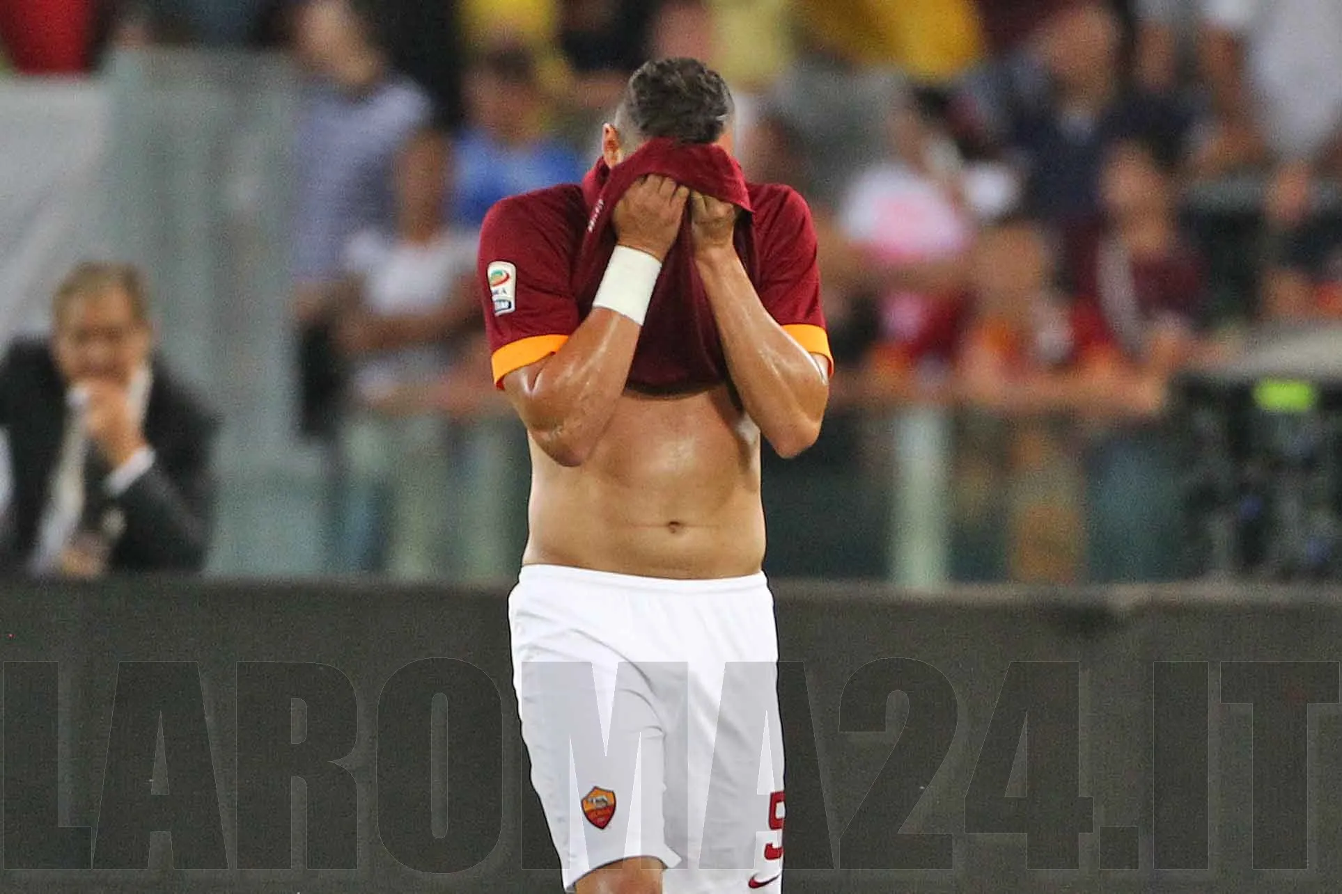 castan disperato infortunio presentazione roma fenerbahce 200814