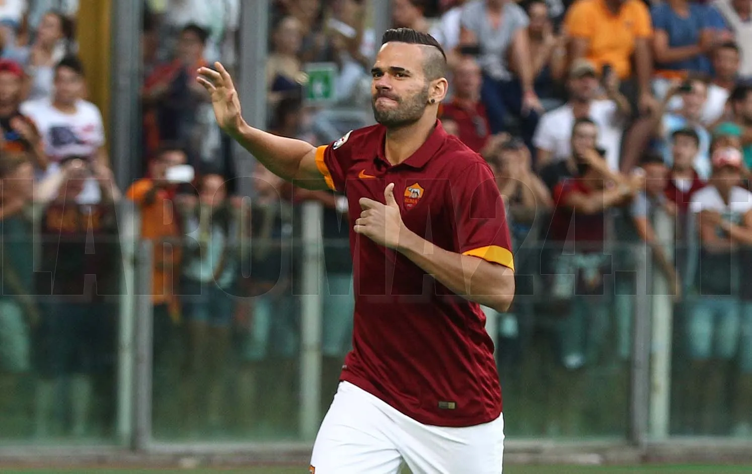 castan presentazione roma fenerbahce 190814 foto gino