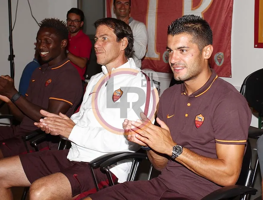 cena utr pinzolo ritiro roma garcia yanga mbiwa iago falque