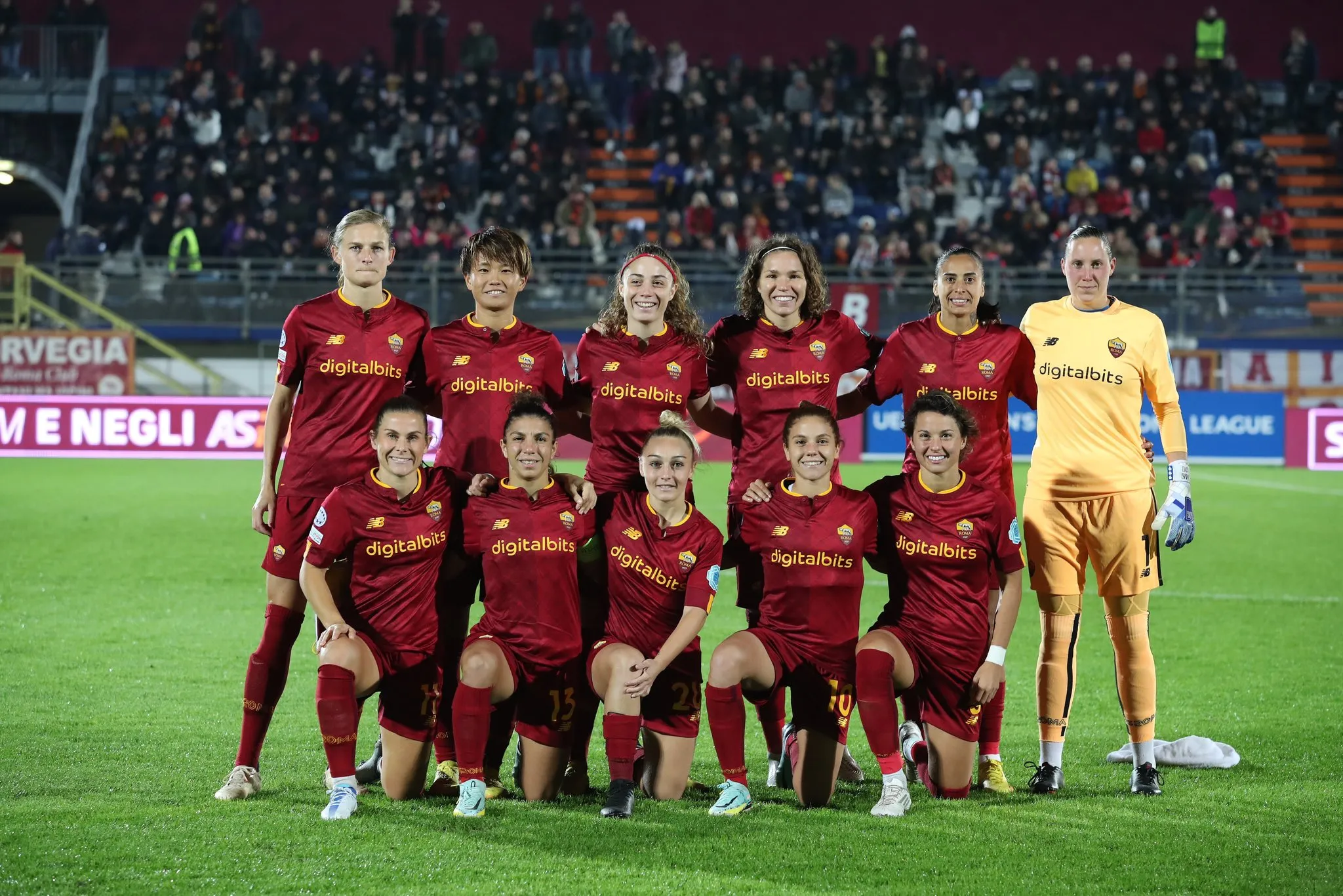 champions league femminile roma wolfsburg squadra