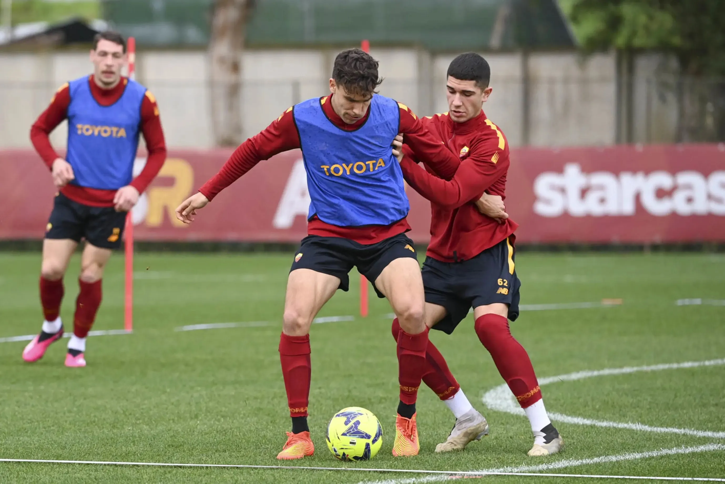 chesti e volpato trigoria allenamento