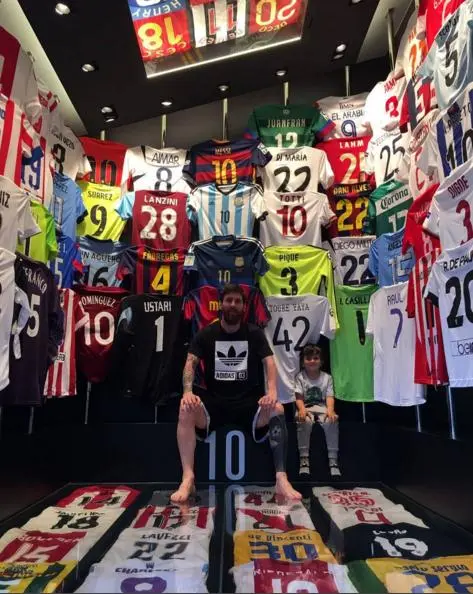 collezione maglie messi