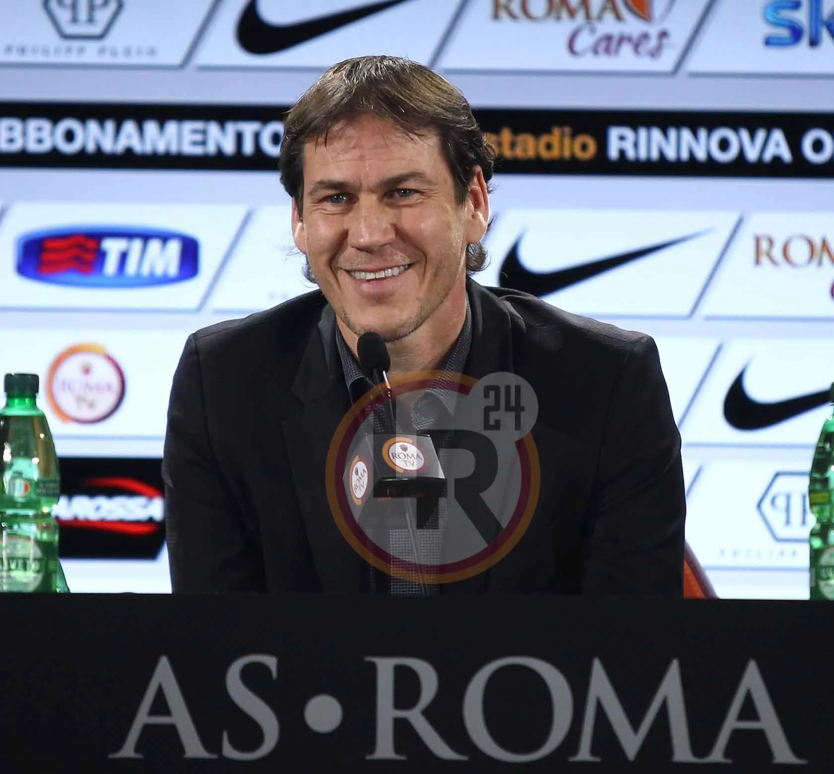 conferenza stampa fiorentina roma garcia 24012015 mancini