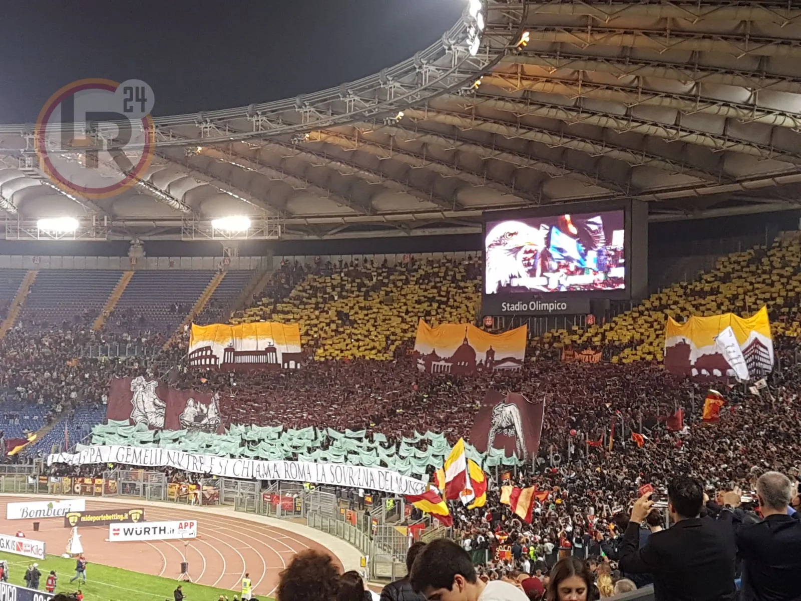 coreografia sud derby 2